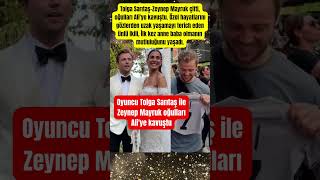 Oyuncu Tolga Sarıtaş Ile Zeynep Mayruk Oğulları Aliye Kavuştu