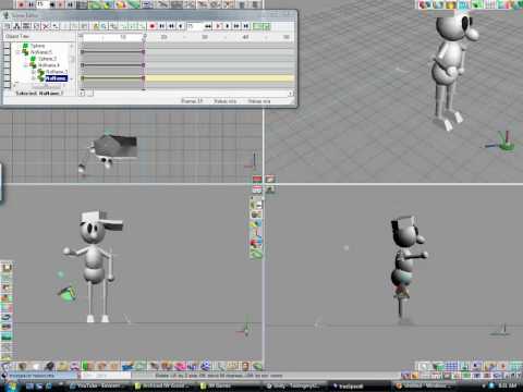 Truespace to Dark Basic Game Character Setup
