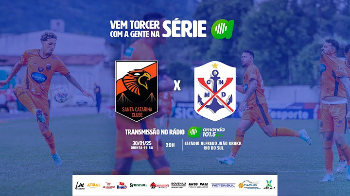 AO VIVO: Santa Catarina x Marcílio Dias – Campeonato Catarinense Série A