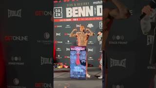 🔥GOT DAMN! CONOR BENN IS JACKED FOR FINAL WEIGH-IN 💪🏾