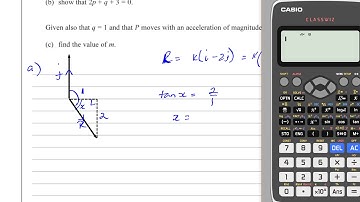 EDEXCEL M1 GCE JAN 2009 Q6a,b   Vectors