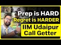 CAT 2026 Preparation | IIM Udaipur Call getter advice on how to ace CAT exam