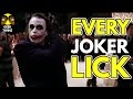 Every Joker Lick Ever | Supercut | Heath Ledger