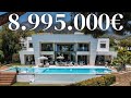 Touring the famous villa los angeles in sierra blanca marbella  8995000