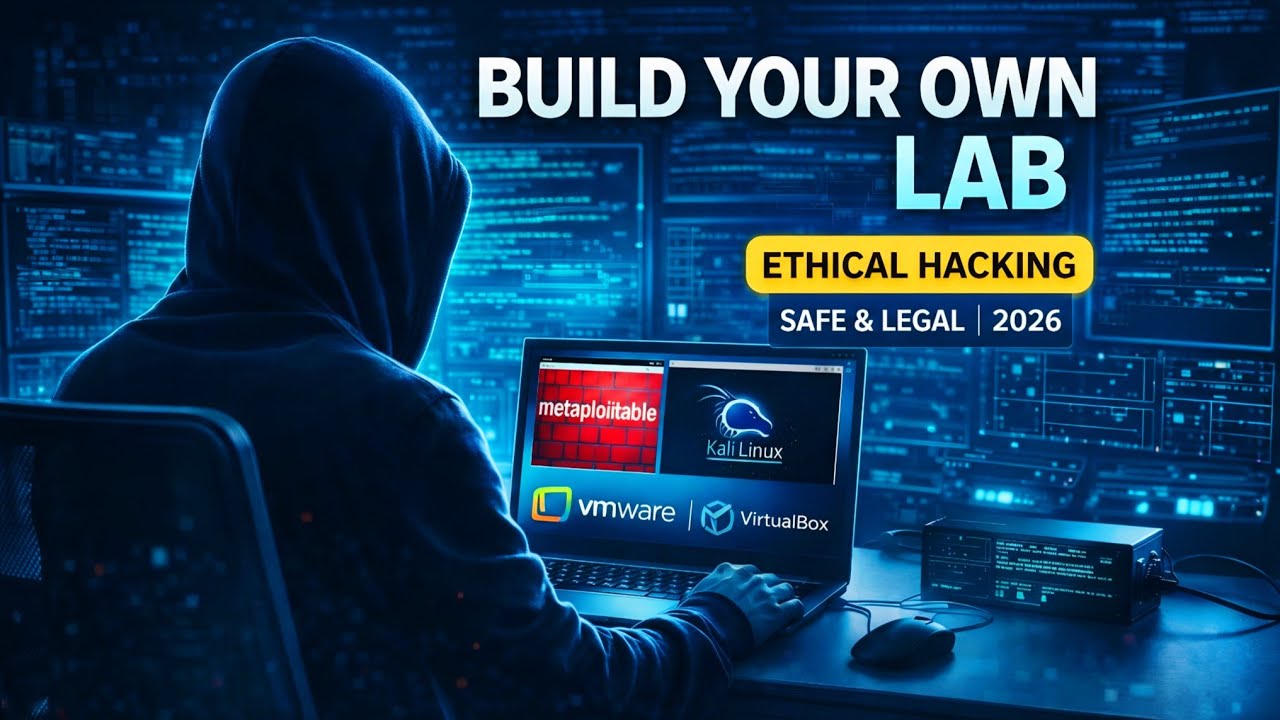 Build Your Own Hacking Lab 🔥 | Metasploitable 2 on VMware / VirtualBox ...