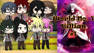 Mha/Class 1A React To World No. 1 Villian As Madara Uchiha || Part- 1