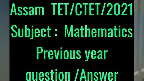 place value and face value difference /CTET /Assam TET/2021