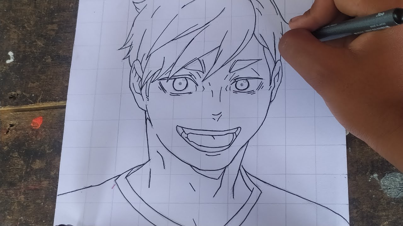 Atsumu Miya  Desenho de rosto, Desenho de anime, Desenhos de anime