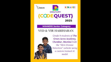 Ved & Vir CodeQuest 2025 Submission Video