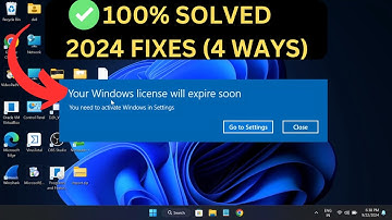 Your Windows License Will Expire Soon on Windows 11&10 | You need to activate Windows in settings