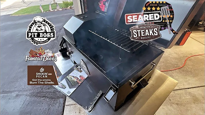 Smoke and Seared Tenderloin! / Pitboss Portable Pellet Grill! / Pecan Shell Pellets!