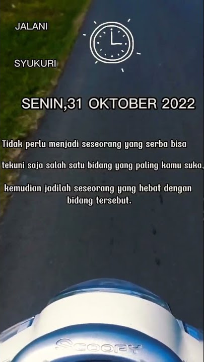 Syukuri apa yg ada #katakatastorywa ||story wa kata kata keren