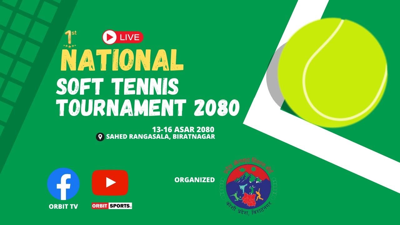 1st National Soft Tennis Tournament 2080 LIVE From Biratnagar Last Day