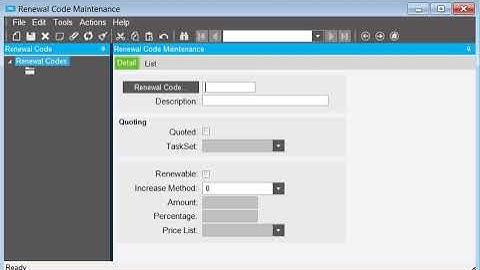Setting Up Renewal Codes for Field Service | Epicor Look & Feel - Sales Management | Epicor ERP