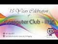 Iiuc computer club 15th anniversary