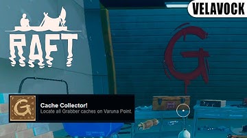 Raft - "Cache Collector" achievement. All Grabber caches on Varuna Point