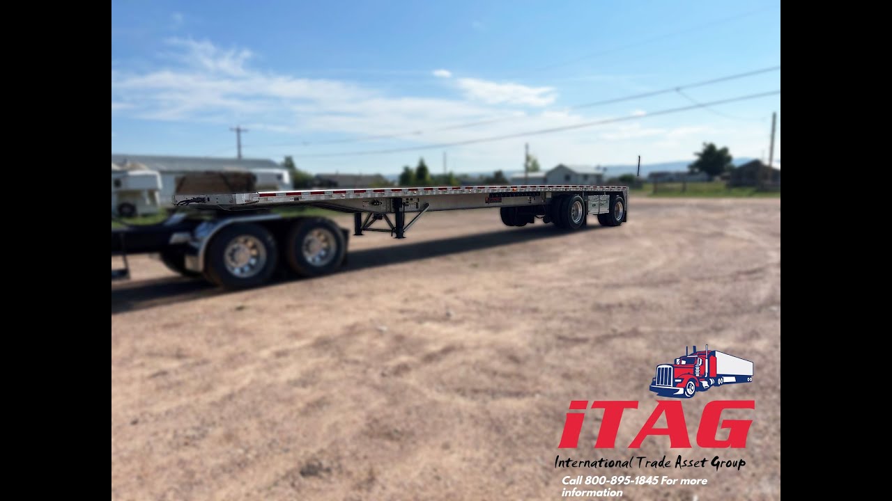 2022 Wilson 48x102 Flatbed Trailer For Sale ITAG Equipment