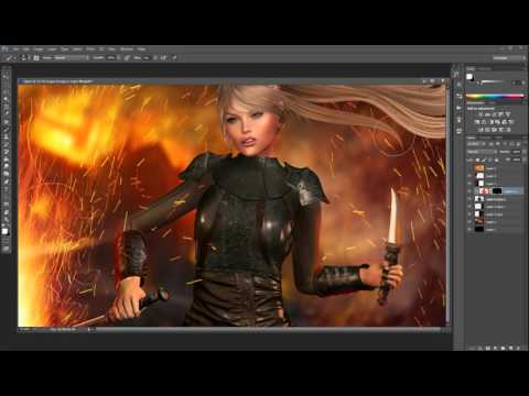 Tutorial: Creating fire glow and other glow effects with photoshop Tutorial: Creating fire glow and other glow effects with photoshop