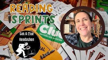 Reading & Productivity Sprints | Get a Clue Readathon