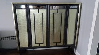 China Cabinet Upper Upcycled to a Bar Cabinet Total cost of project $102.50 China cabinet upper and lower was purchased for $25 Instagram: https://www.instagram.com/