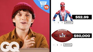 Tom Holland's $1.2M Shopping Spree | GQ