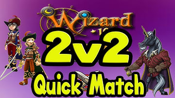 Wizard101 2v2 Quick Match Tournament PVP HeatherTheWizard & Valdus, Myth And Storm 2v2