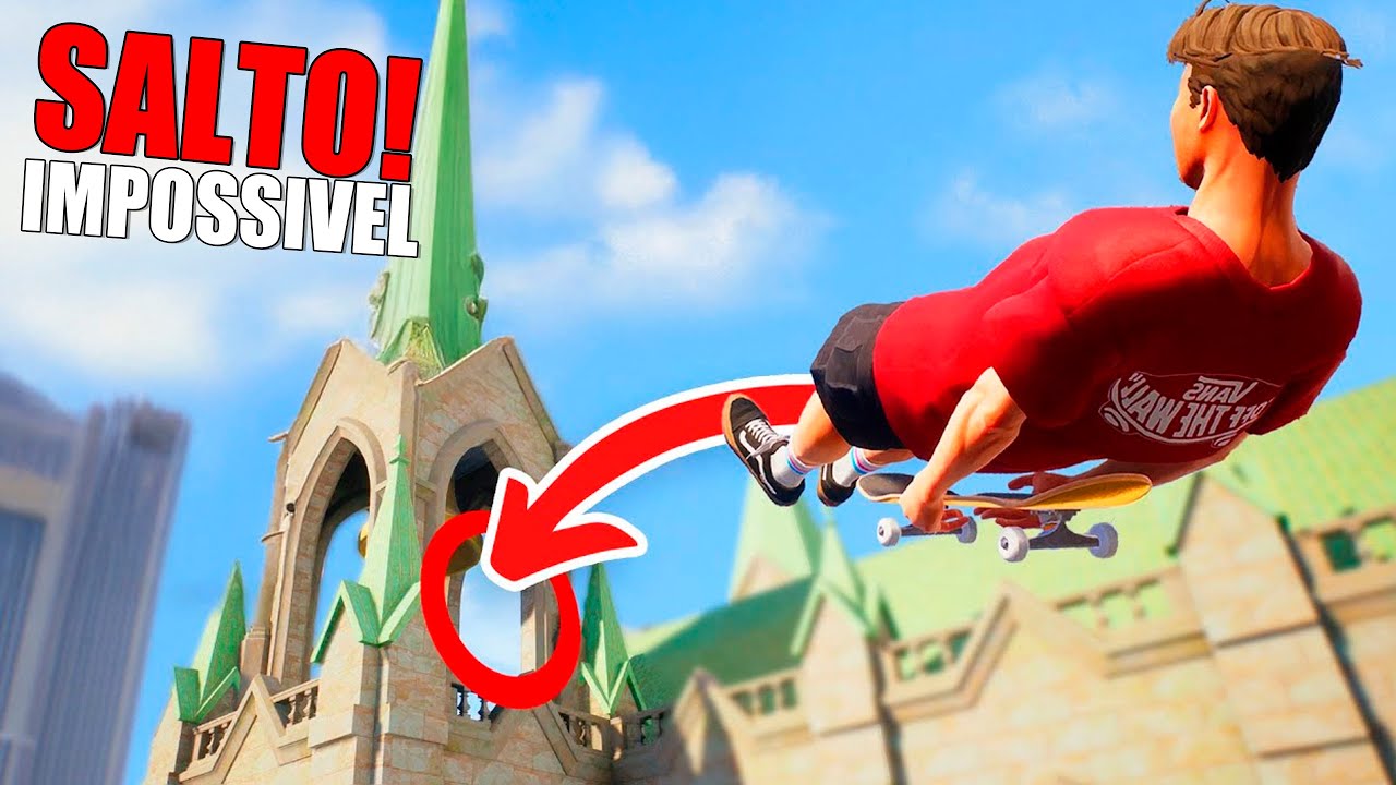 Fazendo o IMPOSSIVEL na IGREJA no SKATE 4 Momentos Engraçados!