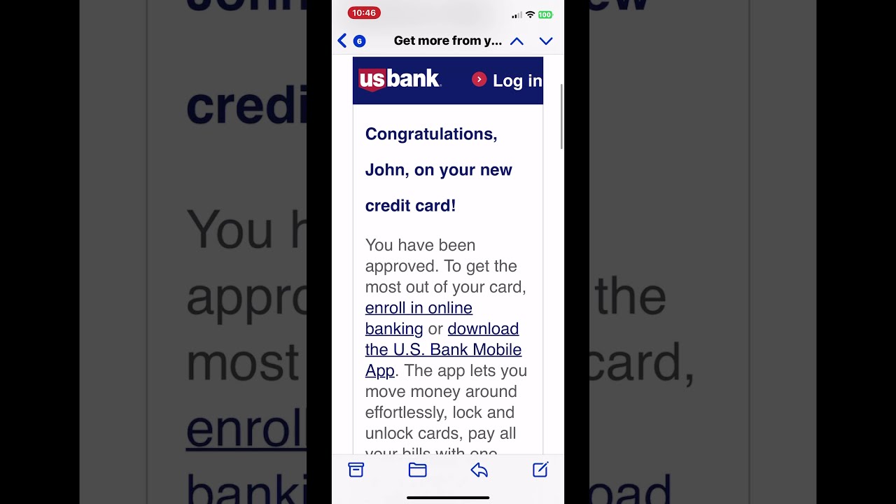 US Bank Trust Credit Card Proof YouTube US Bank Trust Credit Card Proof YouTube