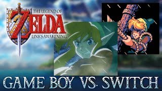 The Legend of Zelda: Link's Awakening | Nintendo Switch vs. Game Boy Color