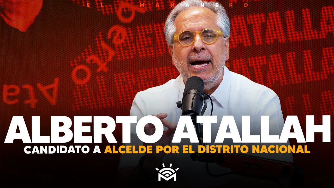Aberto atallah candidato a alcalde por el D.N