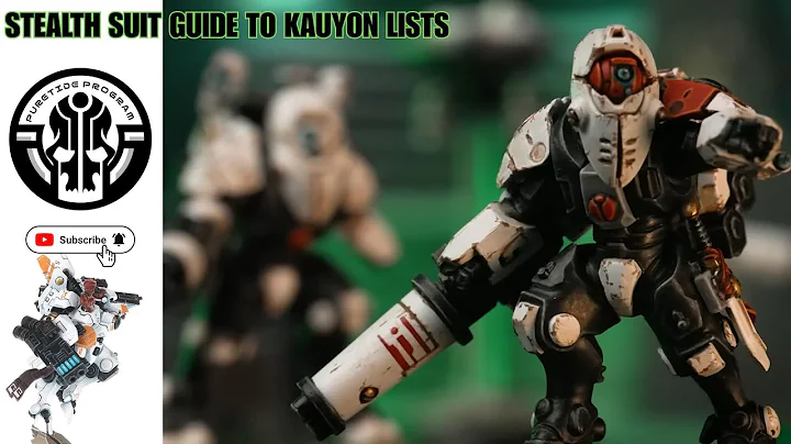 Puretide Program- Stealth Suit Guide to New Kauyon Lists.