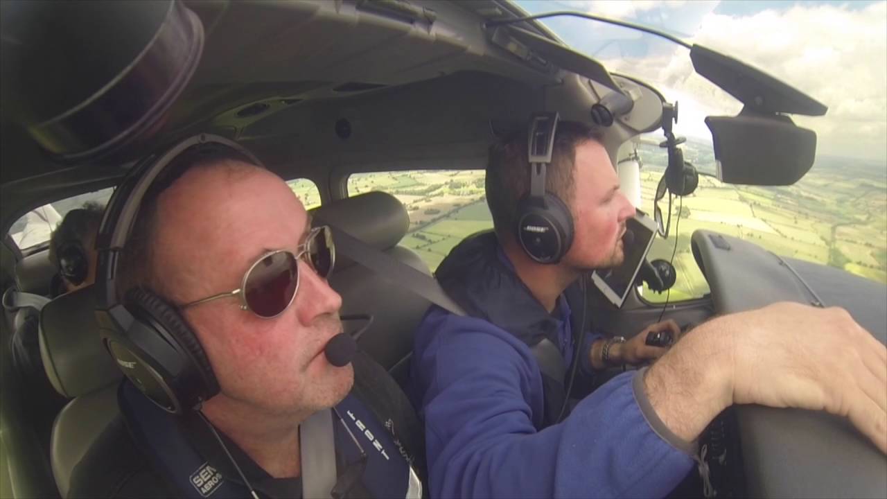 Flying  trip to AeroExpo Sywell Aerodrome