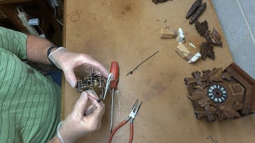 A Quick And Dirty Cuckoo Clock Movement Replacement