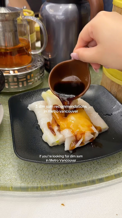 3 dim sum recommendations in #Vancouver 🥟🥢 #canada #vancouverfood #food #dimsum
