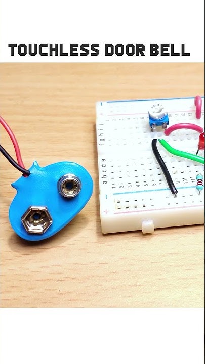 DIY Touchless Door Bell - IR Sensor #howtomake #DIY #electronics - YouTube