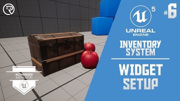 Unreal Engine 5 Tutorial - Inventory System Part 6: Widget Setup