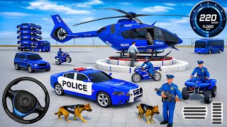 Jeu de simulation de course-poursuite policière en 3D - Simulateur de conduite de vraies voitures... screenshot 5