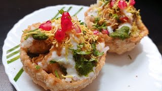 कटोरी चाट | Katori Chaat Recipe | Easy katori chaat | Tokri Chaat