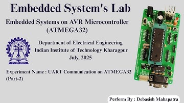 Exp9A: UART Communication on ATMEGA32 (Part-2)