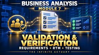 Details Requirements Validation, Verification and Testing Explained | Business Analysis Module 7 News