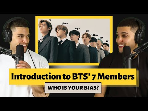 Introduction to BTS’ 7 Members! | Twins First Reaction