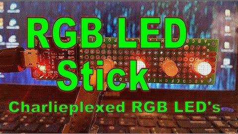 Charlieplex stick 1 (Tiny 85)