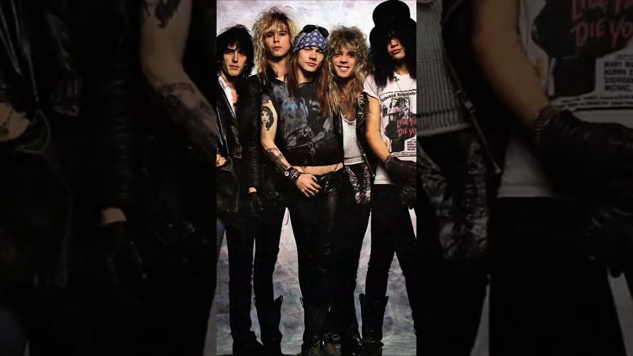 Guns N' Roses Appetite For Destruction Formation: Then & Now