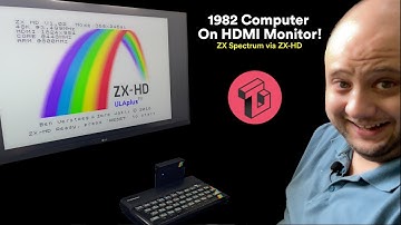 Connecting a ZX Spectrum to an HDMI Monitor using ZX-HD (Assembly & Overview)