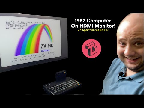 Connecting a ZX Spectrum to an HDMI Monitor using ZX-HD (Assembly & Overview)