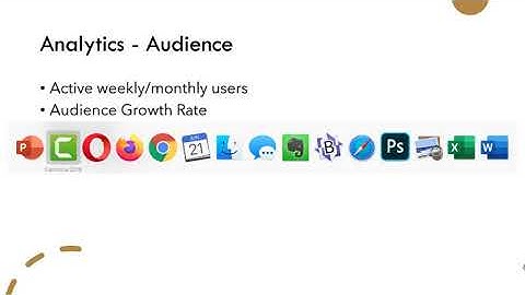 Analytics and User Engagement