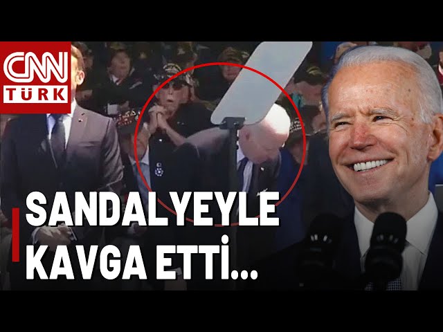 Dünya, Biden'ın O Görüntülerini Konuşuyor! Hayali Sandalyeye Oturdu... class=