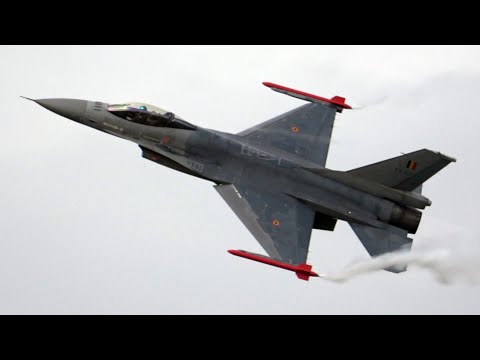 4K??? Brutal LOUD Rehearsal F-16 "Dream Viper" Belgian Air Force @ NATO Days 2022