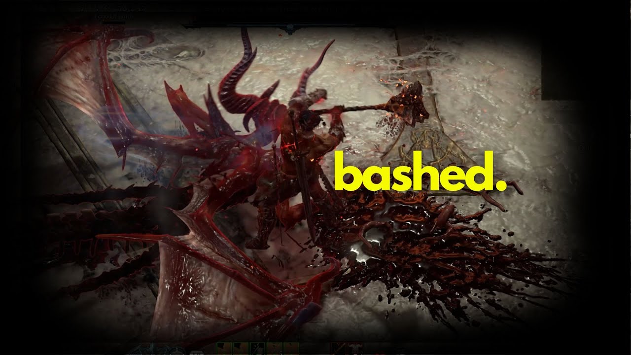 Uber Lilith Bashed to Death - Diablo 4 Season 4  Bash Barbarian