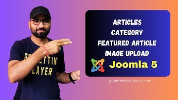 #3 Joomla 5: Create Article, Category and Featured Image | Joomla Tutorial for Beginners